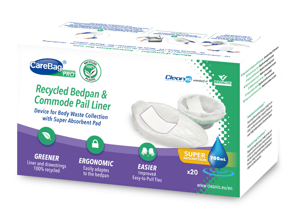 De CareBag Pro Bedpan & Commodeliner