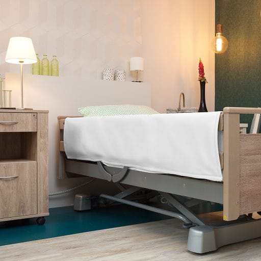 Bedhekbeschermer voor onrusthekken. eenvoudig te bevestigen met klittenband.