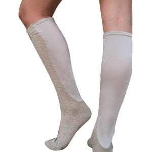 Compressiesokken met inlegstuk gemaakt van bamboe