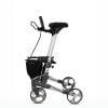 Rollator Topro Walker2 met armschalen in kleur zilver zijzijde