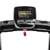 Loopband T2i van het merk Flow Fitness geschikt tot 180 kg. Copmuter ingezoomd