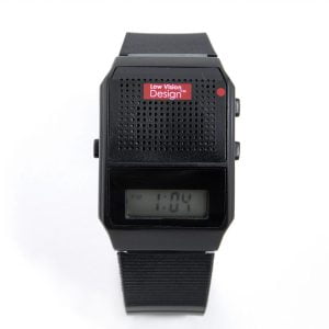 nederlandsprekend horloge in de kleur zwart