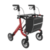 Rollator Streamer slechts 6,2 kg wijnrood rehasense