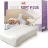 Sissel® Soft Plus Orthopädisches Nackenkissen | Viskoelastischer Spezialschaum für perfekten Schlafkomfort | Anpassbare Höhe | Weicher Velours-Bezug | Ideal bei Nackenbeschwerden | 5 Jahre Garantie