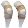 Kniebandage Elcross-kniebrace met open patella (wikkelmodel) merk Basko