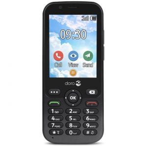 Doro 7010 4g telefoon nieuw model in grafiet
