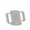 handycup met handvatten en oplopende rand zonder deksel