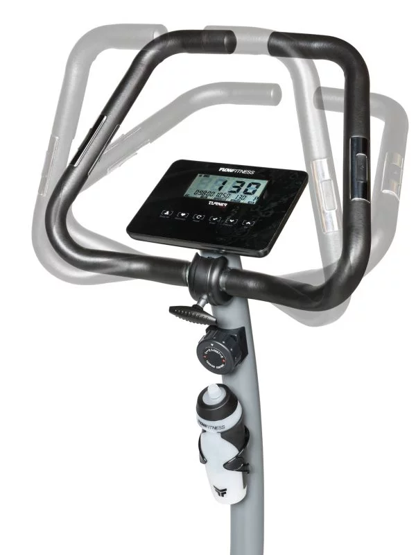 Hometrainer Turner DHT500 - Flow Fitness met instelbaar stuur
