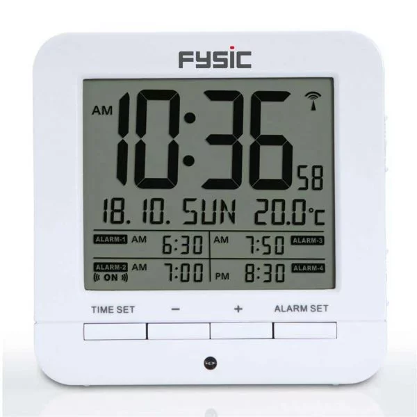 Klok met thermometer Fysic