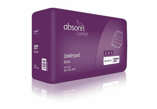 Onderlegger, Absorin Comfort Extra, disposable 30 stuks