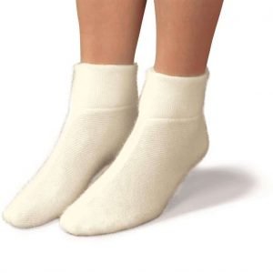 Warmte sokken Peters in verschillende maten in kleur wit