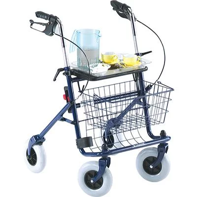 Rollator Quatro incl. looprem & stokkenbak