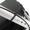 Rollator Vermeiren Goliat met verstelbare zitting in kleur grijs detail