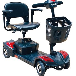 Scootmobiel Raven BL270 Scout Air van het merk Drive met luchtbanden.