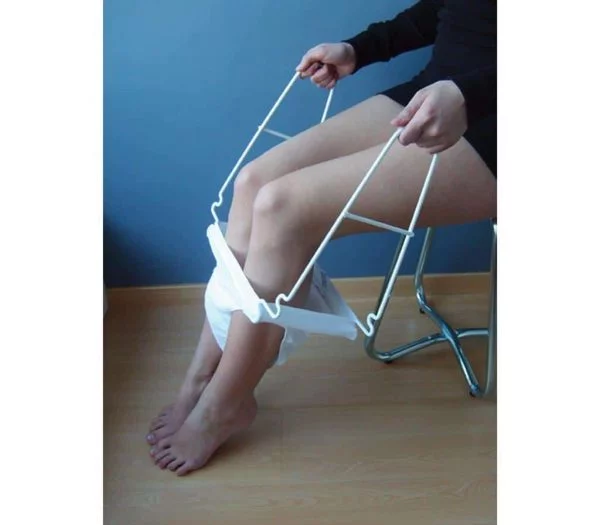 aantrekhulp voor slip of onderbroek