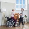 Sta-ophulp - transferhulp Etac Turner Pro voor transfer van en naar rolstoel, merk Able2 voorbeeld