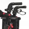 Rollator Vermeiren Four Light ingeklapt bovenkant