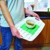 antislip matje voor dienblad in kleur groen
