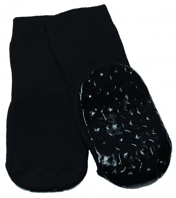 anti slip sok in 2 kleuren die is de zwarte