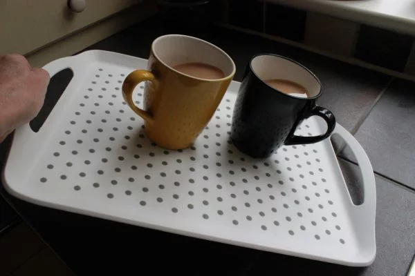 StayPut dienblad met antislip laag boven en onderkant in 2 maten