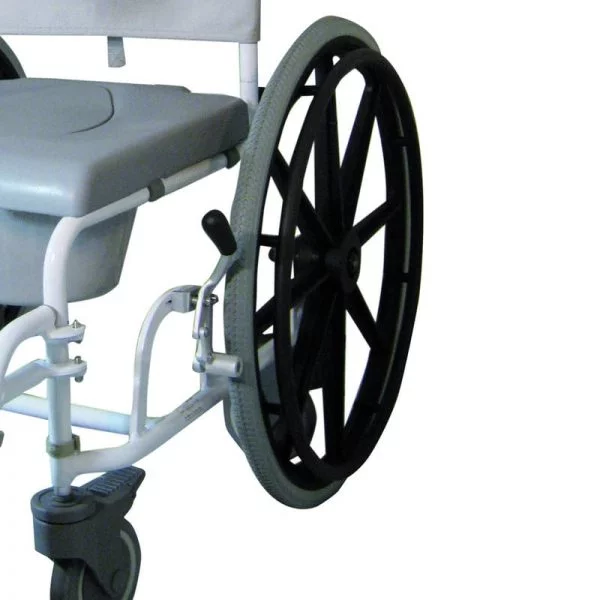 douchestoel toiletstoel drive duomotion zelfbeweger met 24 en 5 inch wielen
