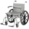 Douche-toilet-rolstoel DuoMotion XL, zelfbeweger met 2x 24" en 4x 5" wielen, merk Drive