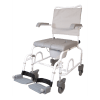 douche- toiletrolstoel DuoMotion van het merk Drive met 4x 5" wielen