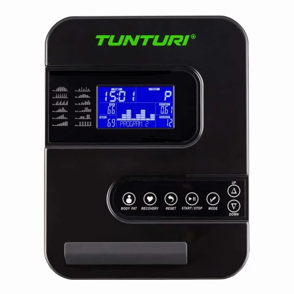 tunturu hometrainer cardio fit e35 met ergometer met scherm