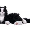 interactieve kat specifiek voor ouderen van merk Hasbro Joy for all in zwart wit