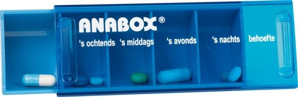 medicijndoos anabox voor 7 dagen in de week
