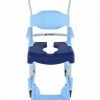 Douche-toiletrolstoel able2 zachte open zitting voorzijde