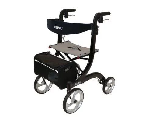 rollator Nitro in de kleur zwart