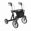 Rollator Rehasense Explorer tot een gebruikersgewicht van 200 kg in kleur zwart