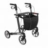 Rollator Server in 2 uitvoeringen standaard of comfort in de kleur antraciet
