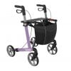 Rollator Server in 2 uitvoeringen standaard of comfort in de kleur lila