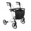 Rollator Server in 2 uitvoeringen standaard of comfort in de kleur wit