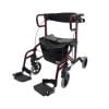 rollator cq transportstoel Diamond deLuxe merk Drive zijkant