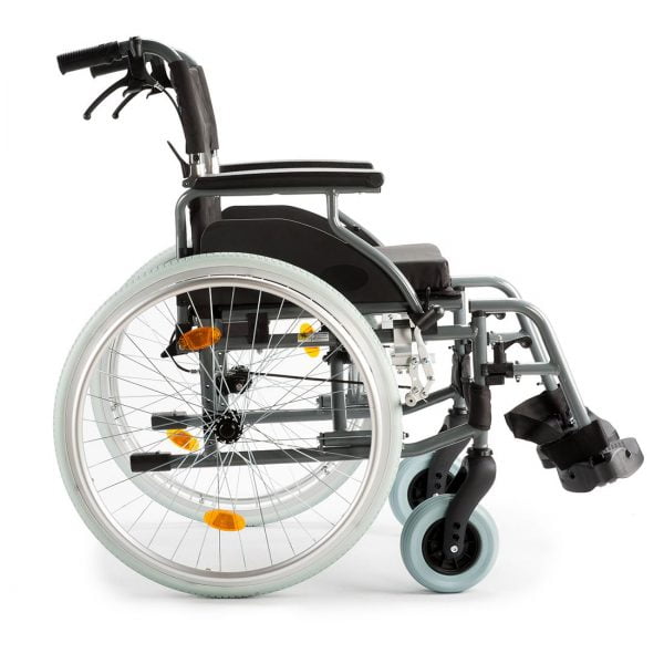Multi Motion lichtgewicht rolstoel aluminium zijkant