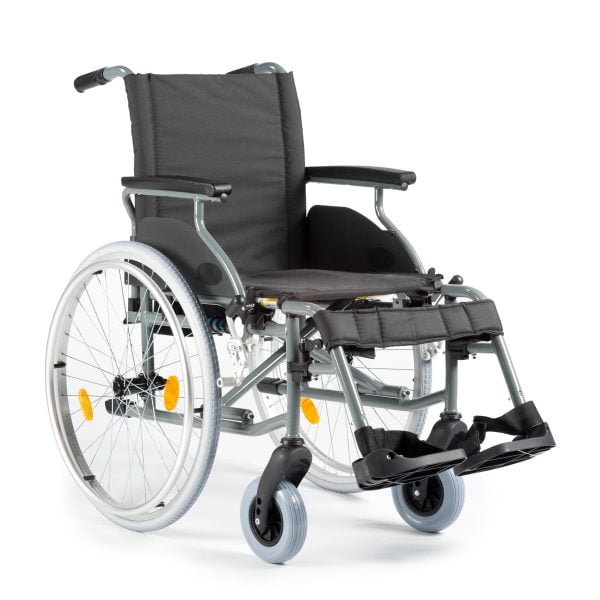 Multimotion lichtgewicht rolstoel M6 in kleur donkergrijs