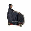 Scootmobiel regenponcho in 2 maten een cape voor tegen weer en wind