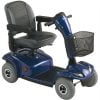 Scootmobiel Leo 4 wiel in kleur blauw