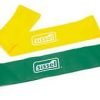 SISSEL® gymnastiek banden - set van 2 stuks in groen en geel
