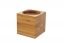 Houten Bedverhogers 4 Stuks Vierkante Meubelverhogers Zware Tafelliften Massief Houten Meubelpoten, Voegt 5-20 cm Hoogte Toe (A 4.5cm-Increase Height 15cm
