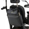 Tas Splash met krukkenhouders voor rolstoel of scootmobiel. grijs