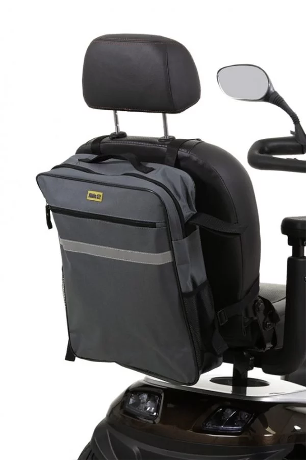 splash tas in de kleur grijs