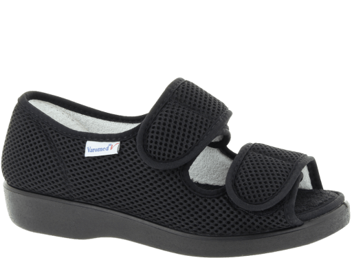 Verbandschoen merk Varomed model Goteborg kleur zwart