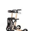 Track 4.0 merk wheelz-ahead lichtgewicht rollator dubbel inklapbaar kleur champagne dichte tas