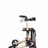 Track 4.0 merk wheelz-ahead lichtgewicht rollator dubbel inklapbaar kleur champagne
