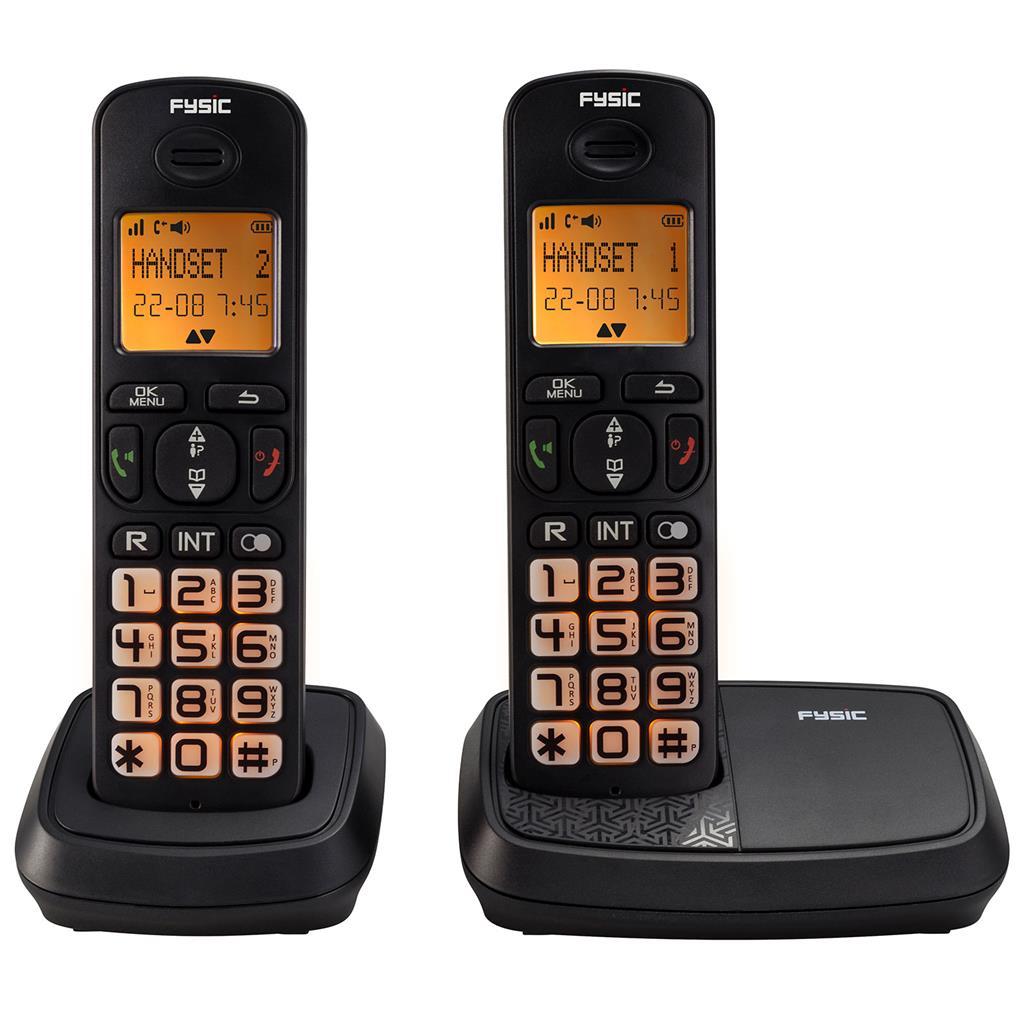 Auroch Doe herleven hefboom Telefoon met grote toetsen - FX-5520 - DECT en 2 handsets –  THUISZORGWINKEL.NL