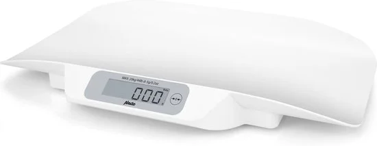 Babyweegschaal van Alecto. De BC-29 variant van Thuiszorgwinkel.nl